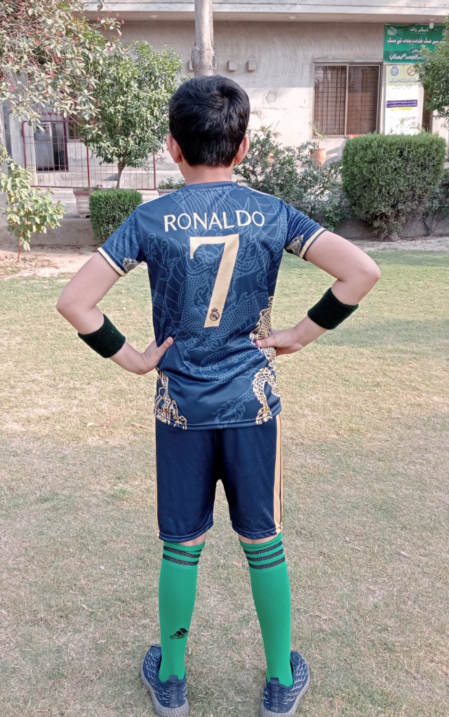 Ronaldo Dragon Football Kit Blue ⚽ Football Kit
