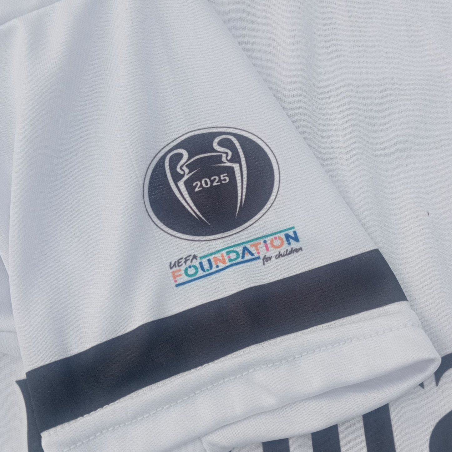 Ronaldo ⚽ Real Madrid White 2025 💜 Football Kit ⚽ Summer Jersey