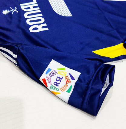 Ronaldo 2025 Al Nassr Blue ⚽ Football Kit - KIDS