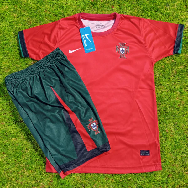 PORTUGAL 2025 - Kids RONALDO Football Kit ⚽ Premium Quality Summer Jersey