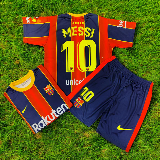 Messi Barcelona Football Kit ⚽ Summer Jersey
