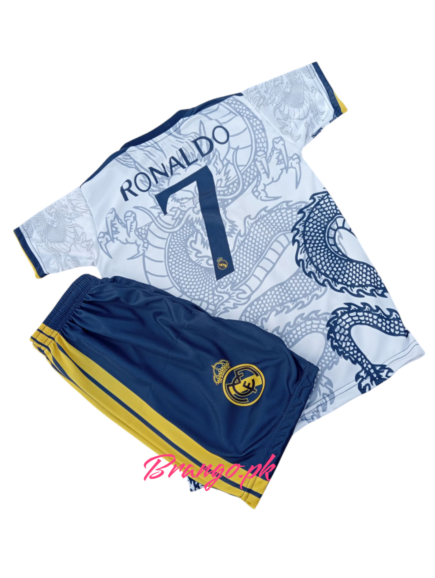 Ronaldo Dragon Football Kit White ⚽ Football Kit