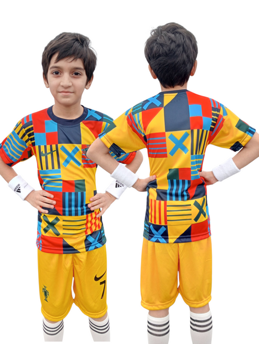 RONALDO PORTUGAL LOGO LIMITED EDITION ⚽ PREMIUM QUALITY FOOTBALL KIT.