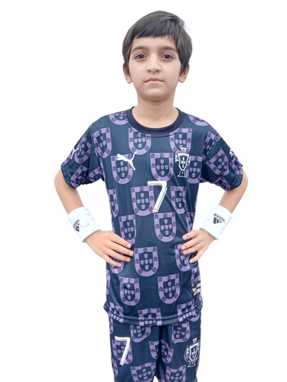 RONALDO BLUE PORTUGAL LOGO LIMITED EDITION ⚽ PREMIUM QUALITY FOOTBALL KIT 2026-2027