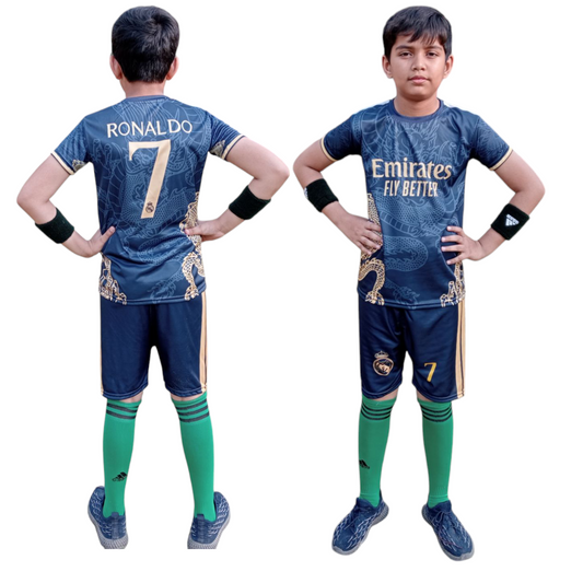 Ronaldo Dragon Football Kit Blue ⚽ Football Kit