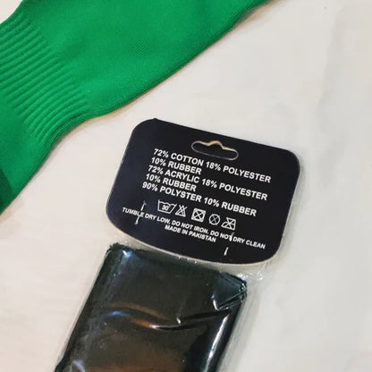 Football Socks & Wristbands Set⚽ - GREEN - 5-13 Years