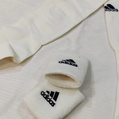 Football Socks & Wristbands Set⚽ - WHITE  5-13 Years