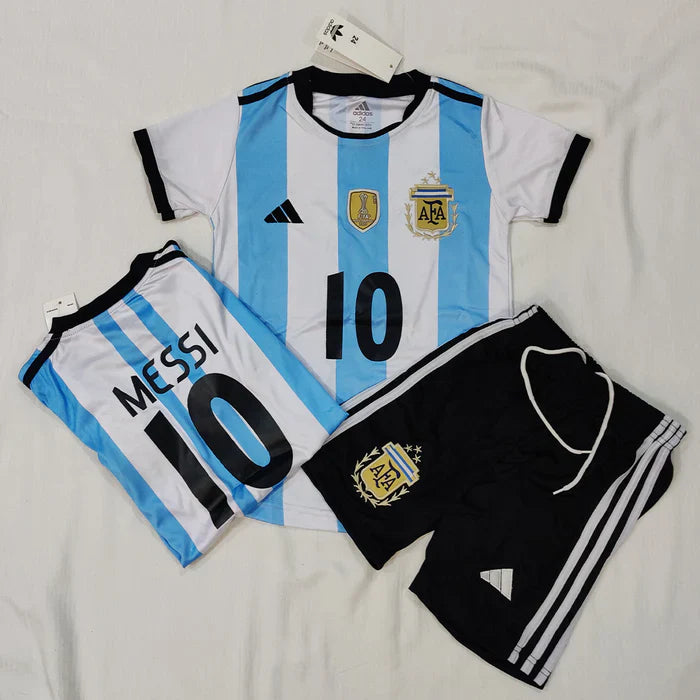 MESSI Argentina Football Kit ⚽ Iconic Quality Summer Jersey