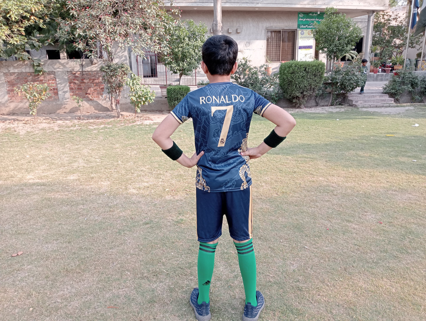 Ronaldo Dragon Football Kit Blue ⚽ Football Kit