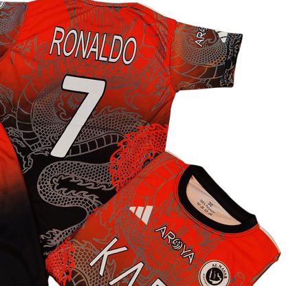 Red Dragon Legacy ⚽ | Cristiano Ronaldo Kids Football Kit 💜