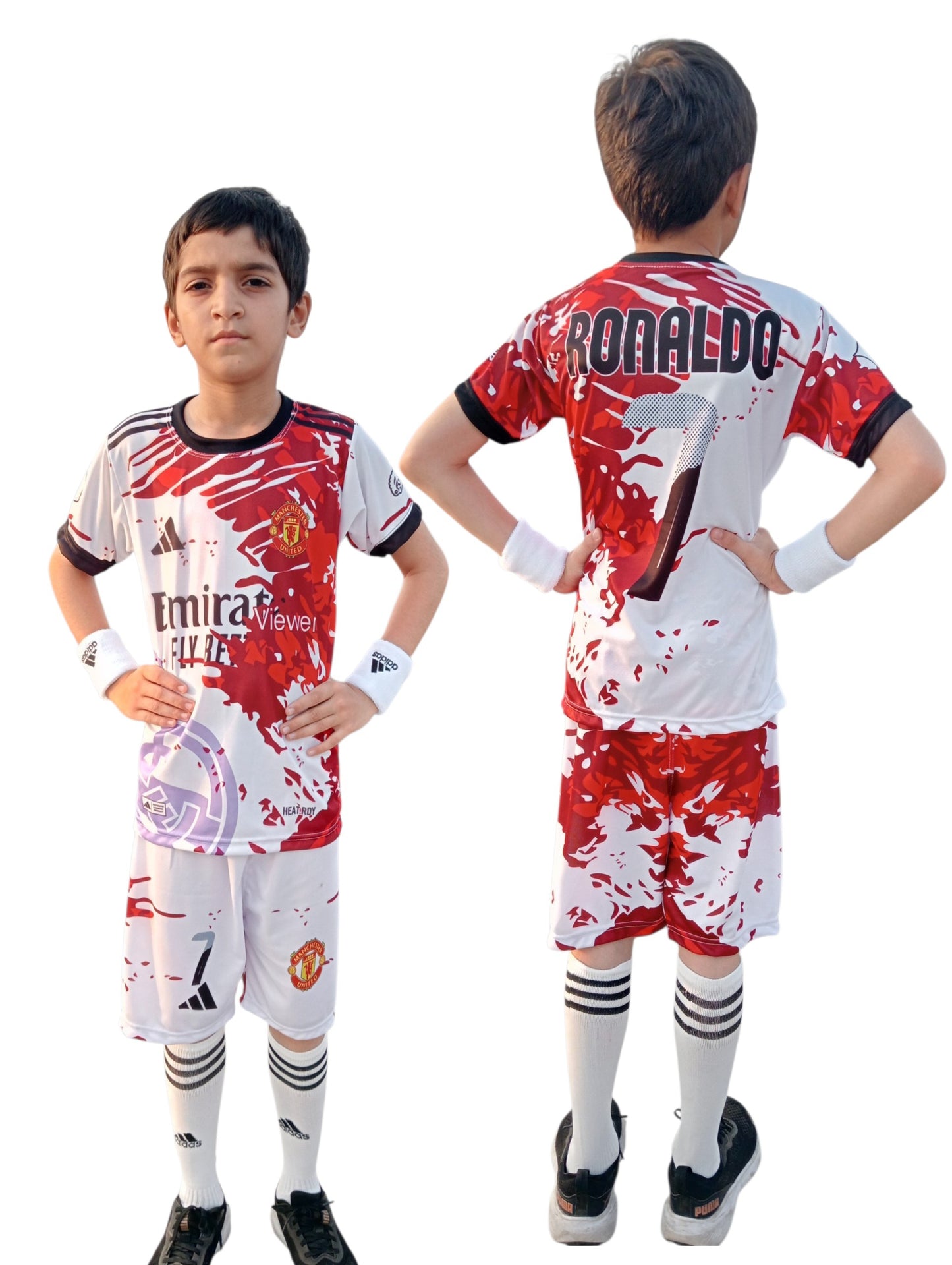 Real Madrid & Manchester United Ronaldo Football Kit ⚽ Sports Jersey