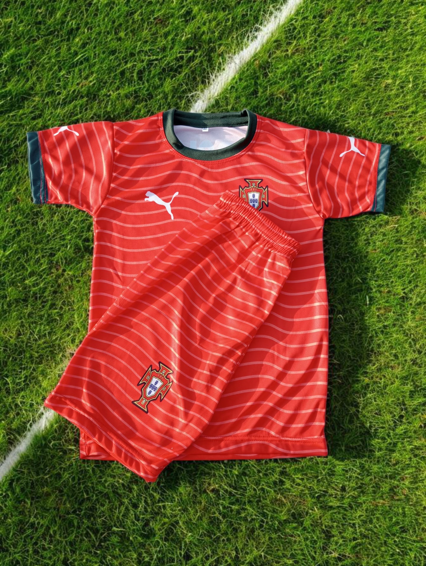 PORTUGAL NEW 2026 - Kids RONALDO Football Kit ⚽ Premium Quality Sports Jersey