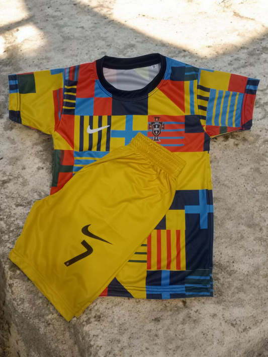 RONALDO PORTUGAL LOGO LIMITED EDITION ⚽ PREMIUM QUALITY FOOTBALL KIT.
