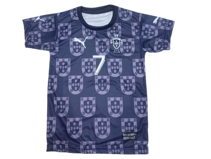 RONALDO BLUE PORTUGAL LOGO LIMITED EDITION ⚽ PREMIUM QUALITY FOOTBALL KIT 2026-2027