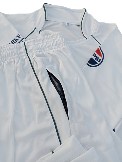 Pakistan Test Cricket White kit Articals 2026 T-Shirt & Touser for kids